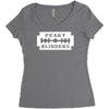 peaky blinders razor blade mens Women's Triblend Scoop T-shirt