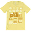 Born Gemini  Multitasking Problem Solving Tees T-Shirt