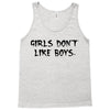 girls dont like boys Tank Top