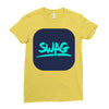 swag blu Ladies Fitted T-Shirt