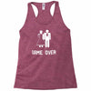 game over Racerback Tank