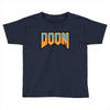Wtf Doom Black Stroke Toddler T-shirt