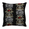I'm A Veteran Dad T Shirt Throw Pillow