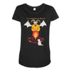 black meowgic Maternity Scoop Neck T-shirt