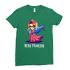 nerd princess Ladies Fitted T-Shirt