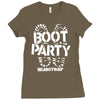 skinhead boot party Ladies Fitted T-Shirt