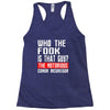 who the fook is that guy conor mcgregor Racerback Tank