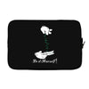 mickey hands rolling weed marijuana Laptop sleeve