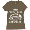 camp crystal lake counselor Ladies Fitted T-Shirt