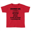 Super December Girl Toddler T-shirt