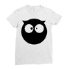 ghost burung Ladies Fitted T-Shirt
