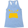 angry gorilla face Racerback Tank