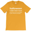 Halloween Definition T-Shirt Funny Halloween Gift T-Shirt