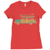 surf car Ladies Fitted T-Shirt