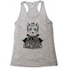 I Am Cat Actually In A Very Commited Relationship Racerback Tank