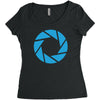 aperture labs Women's Triblend Scoop T-shirt