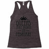 queens are born in february (2) Racerback Tank