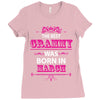 The Best Grammy Was Born In March Ladies Fitted T-Shirt