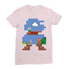 Mario Games Ladies Fitted T-Shirt