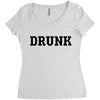drunk Women's Triblend Scoop T-shirt