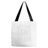 let the gains begin Tote Bags