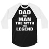 Dad The Man The Myth The Legend - Son of a Legend Family Matching 3/4 Sleeve Shirt