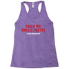 Suck my balls mate Racerback Tank