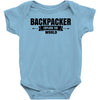 Backpacker Explore The World Baby Bodysuit