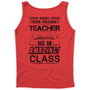 This 4 TH Grade Teacher Has An Amazing! Class Tank Top