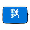 new year, new me running fitness Laptop sleeve