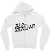 bed breakfast Zipper Hoodie
