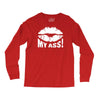 kiss my ass Long Sleeve Shirts