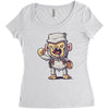 bigfoot Women's Triblend Scoop T-shirt
