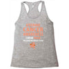 i wear peach for some special to me Racerback Tank