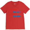 one shift two shift red shift blue shift V-Neck Tee