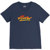 new alva skateboard skate decks logo V-Neck Tee