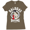 Rock Boxing Club Ladies Fitted T-Shirt