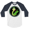 CUTE SNAKE 3/4 Sleeve Shirt