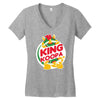 king koopa Women's V-Neck T-Shirt
