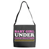 Baby Girl Under Construction Adjustable Strap Totes