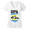 opa der mann der mythos die legende 1 Women's V-Neck T-Shirt
