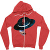 Space Love Zipper Hoodie