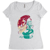 alien plant Women's Triblend Scoop T-shirt