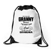 I&rsquo;m Called Granny Because I&rsquo;m Way Too Cool To Be Called Grandma Drawstring Bags