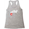 hecho en colorado long sleeve Racerback Tank