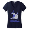 live every week like its shark week Women's V-Neck T-Shirt