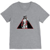 david with rose tattoo V-Neck Tee