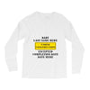 Under Construction Personalize Baby Long Sleeve Shirts