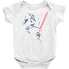 banksy cool darth Baby Onesie
