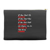 keep moving forward Accessory Pouches